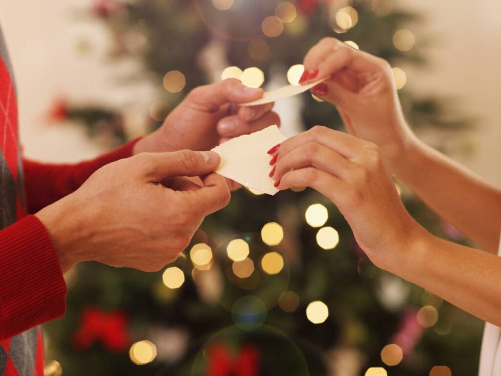 dzielenie się opłatkiem